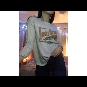 Vintage Lucky Brand graphic tee